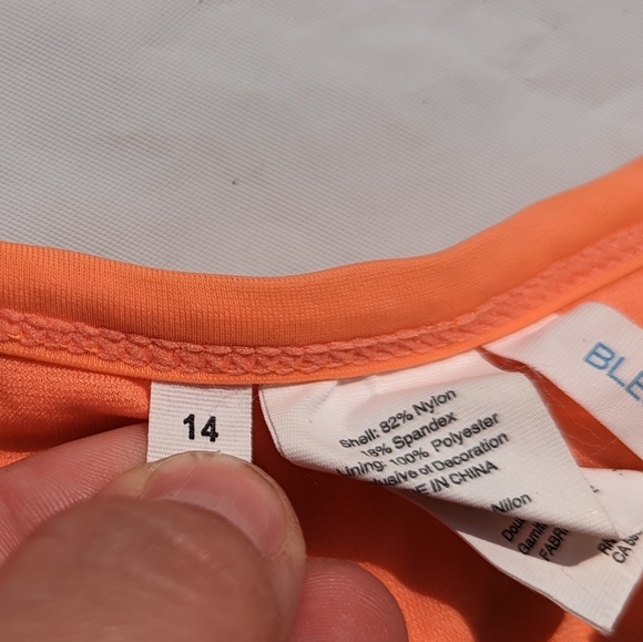 Bleu Rod Beattie Orange Bikini Top - Picture 6 of 8